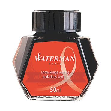Waterman ink in bottle red 50ml The Stationers